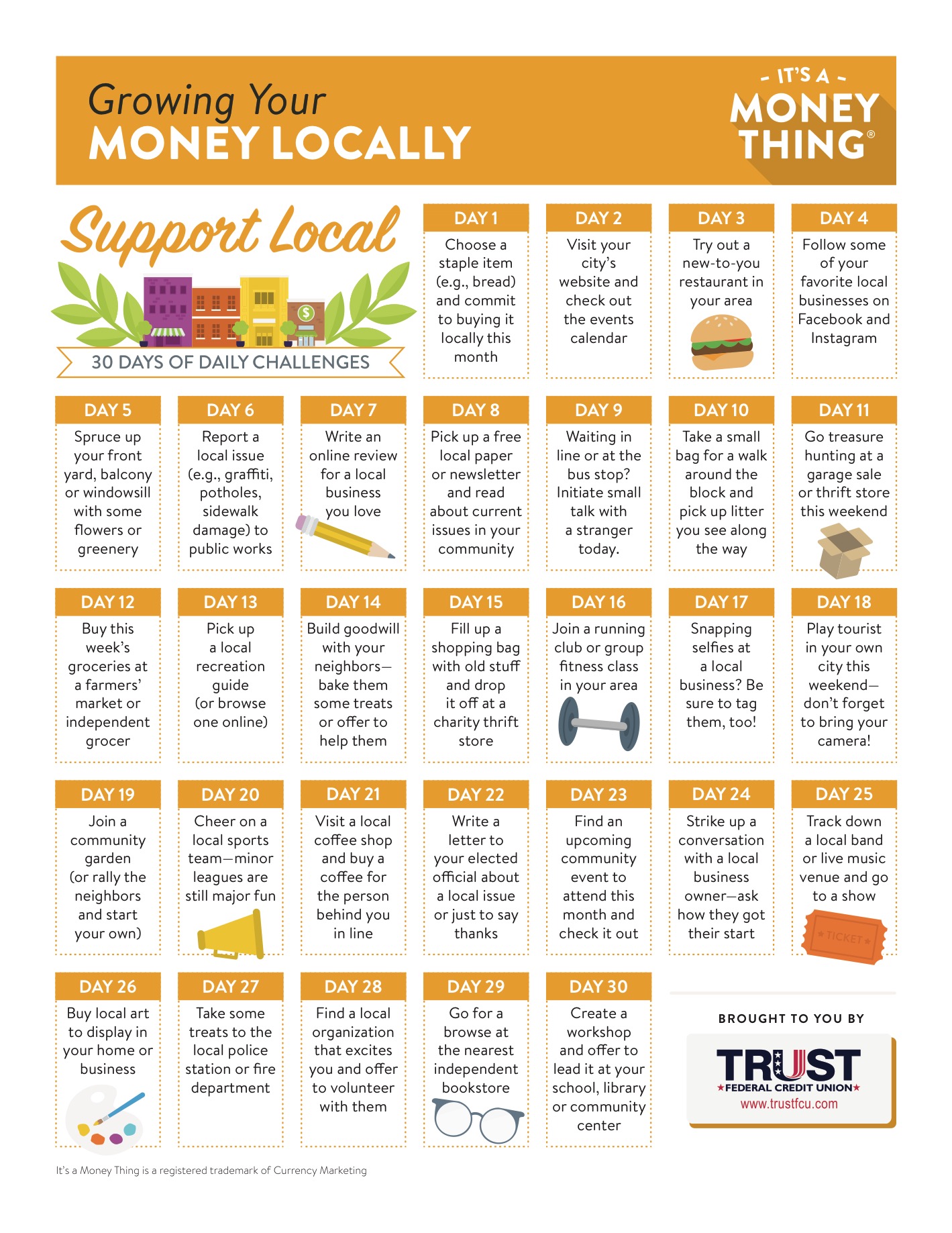 View PDF of Growing Your Money Locally Handout